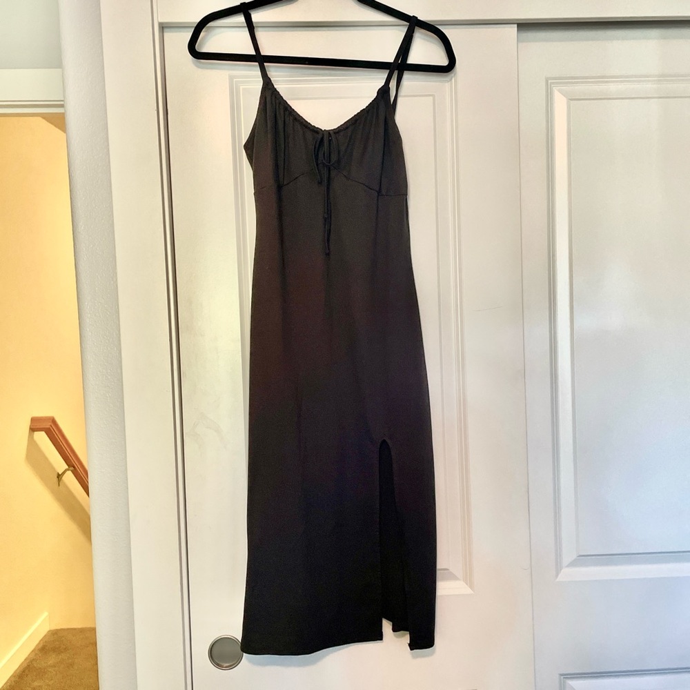 Black Hollister Midi Dress